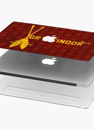 Чохол пластиковий для apple macbook pro 14.2 a2442 гріфіндор (gryffindor) макбук про case hard cover4 фото