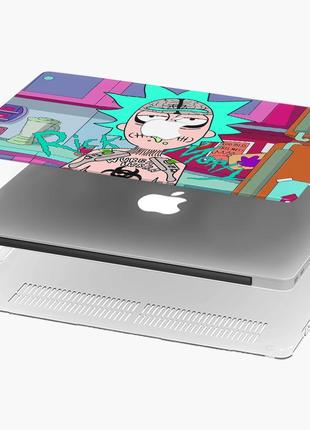 Чехол пластиковый для apple macbook pro / air морти смит рик и морти (rick and morty) макбук про case hard4 фото