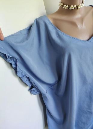 Красивая летняя блуза 58-60 размер2 фото