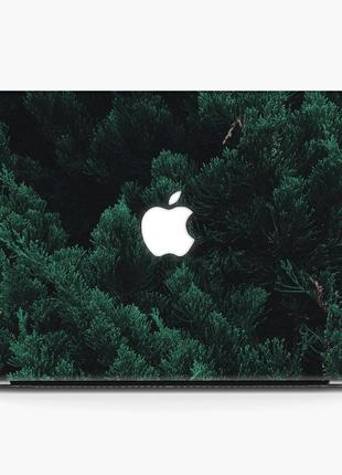 Чехол пластиковый для apple macbook pro / air декоративная туя (decorative thuja) макбук про case hard cover3 фото