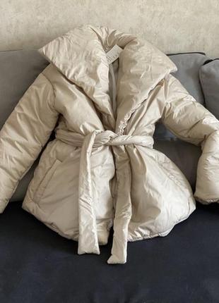 Куртка на запах косуха тренд в стиле zara осінь