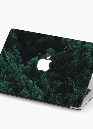 Чехол пластиковый для apple macbook pro / air декоративная туя (decorative thuja) макбук про case hard cover1 фото