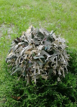 Маскирующая сетка для каски – надежная защита и камуфляж