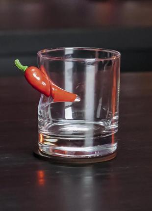 Склянка для віскі з перцем