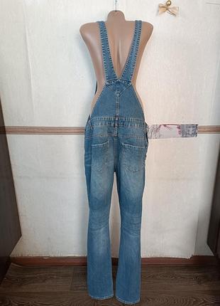 Классный джинсовый комбинезон р 44 евро5 фото