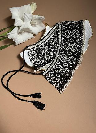 Ожерелье-силинка из бисера!