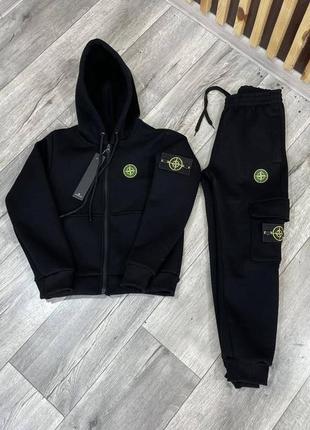 Зимовий костюм стонік stone island