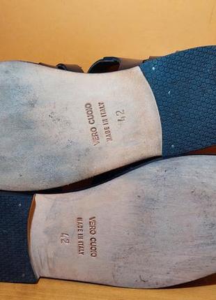 Мужские кожаные сандалии giuseppe rossi6 фото