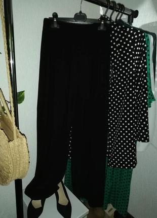 Штаны трикотаж palazzо широкие