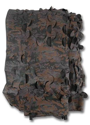 Маскирующая сетка militex мультикам грязь 2х5м (площадь 10 кв.м.)