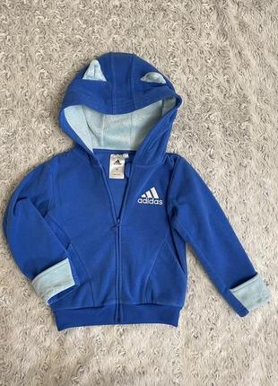 Adidas флисовая кофта 92-98 р.