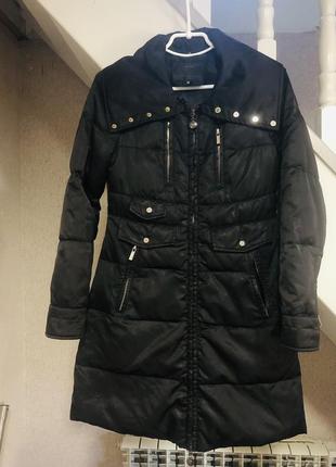 Фірмове пальто пуховик elisabetta franchi 36 розмір хс-с