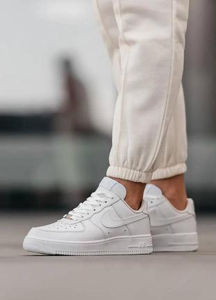 Кроссовки унисекс nike air force white