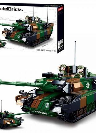 Конструктор sluban танк m38-b0839 766 деталей