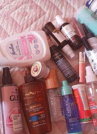 Флакон косметики. пустые