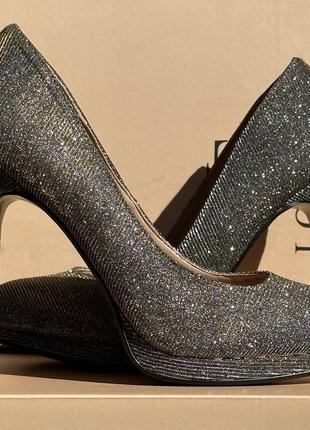 Туфлі dorothy perkins срібні золоті