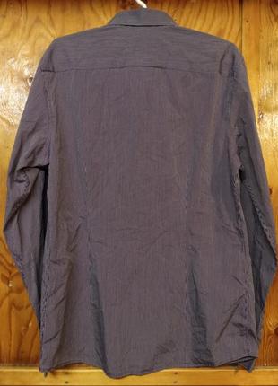 Рубашка мужская в тонкие полосы selection by s.oliver, 412 фото