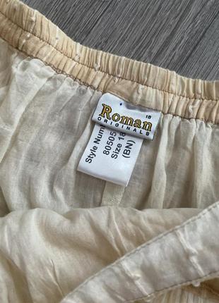 Легка ярусна сукня бавовна roman, xxxl 54р3 фото