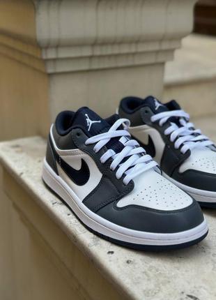 Женские кроссовки jordan 1 low ashen slate5 фото