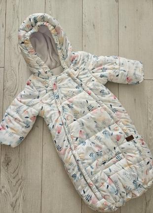 Зимовий комбінезон-конверт для новонародженого