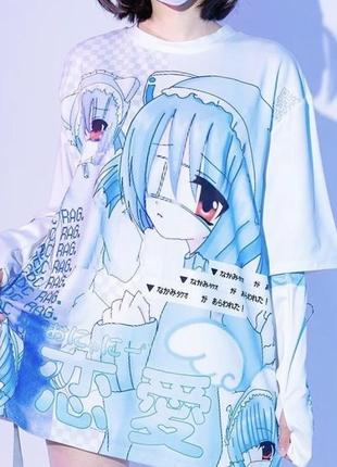 Футболка kawaii аниме лолита