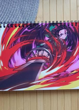 Скетчбук клинок рассекающий демонов kimetsu no yaiba клинок который уничтожает демоны 18417