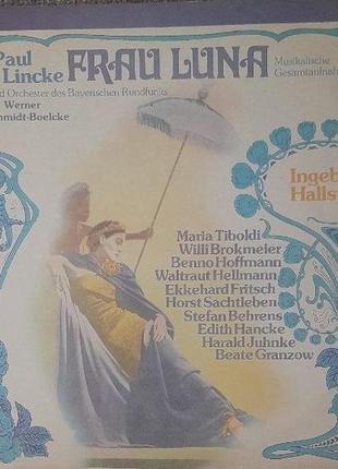 Пластинка paul lincke - frau luna