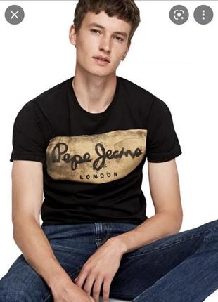 Распродажа pepe jeans london ® logo t-shirt oriгинал футболка новой коллекции1 фото