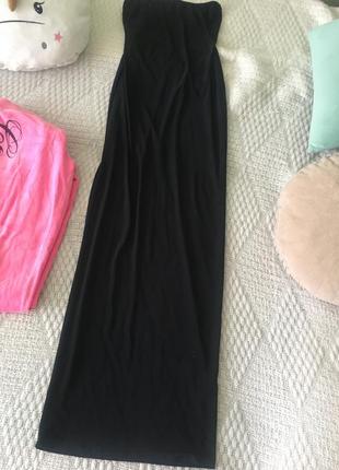 Сукня плаття скінні boohoo skinny бандо тренд