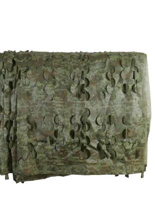 Маскирующая сетка militex тёмный мультикам 10х15м (площадь 150 кв.м.)