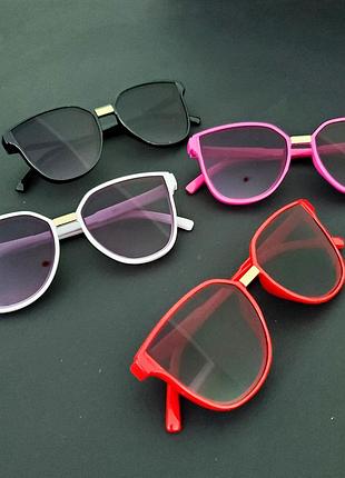 Детские солнцезащитные очки для девочки 6-10 лет uv-400