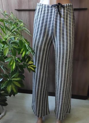 Zara брюки широкие рр 26/рр s трикотаж