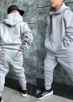 Спортивный костюм на флисе на подростка6 фото