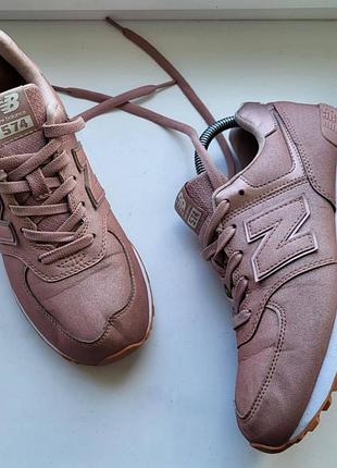 Женские осенние оригинальные кроссовки 
nb 574