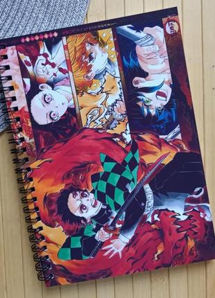 Скетчбук клинок рассекающий демонов kimetsu no yaiba клинок который уничтожает демоны 17864