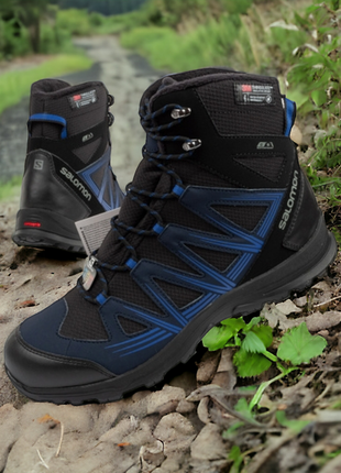 Черевики чоловічі зимові salomon constituci woodsen 2 black5 фото
