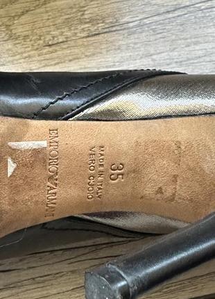 Черевички ботильйони emporio armani8 фото