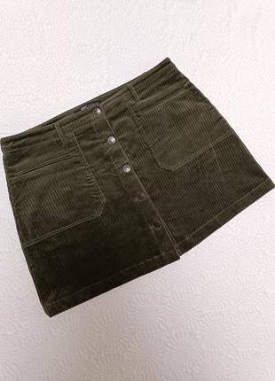 Юбка женская вельвет only 14/42/50/xl