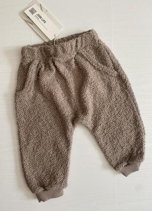 Новые брюки от zara, размер 6/9 месяцев (74см)