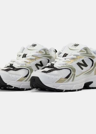 🔥новое поступление🔥крутые кроссовки Episode 67 A Visit To New Balance Memphis white silver gold
