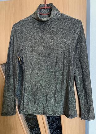 Водолазка с люрексом3 фото