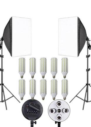 Набор студийного led света prolight 60x90 комплект на 10 ламп