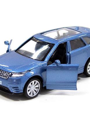 Автомодель - land rover range rover velar (синій)3 фото