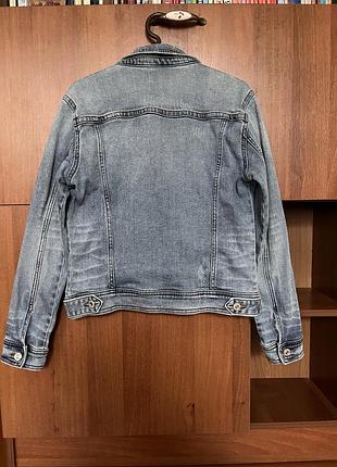 Джинсова куртка zara2 фото