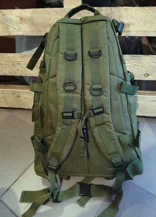 Військовий рюкзак олива, тактичний армійський рюкзак великий. хакі. 35 літрів