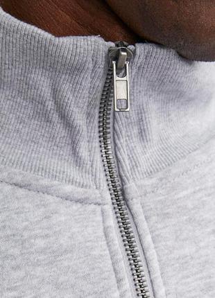 Свитшот jack&amp;jones bradley cedric half zip 5