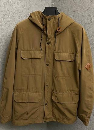 Коричневая куртка от бренда h&m