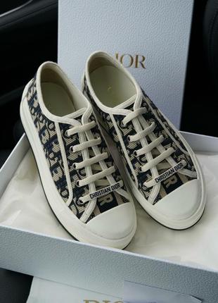 Женские кроссовки cristian dior walkn dior