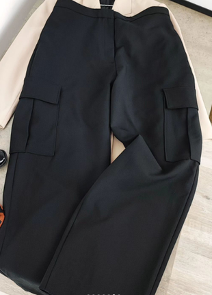 Крутезні брюки карго на низькій посадці zara