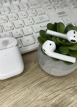 Наушники airpods 2 bluetooth, аирподс для ios и android4 фото